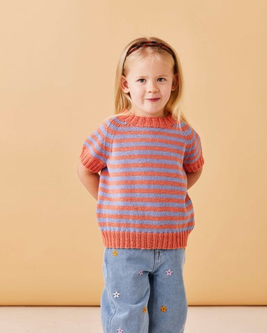 Randig t-shirt i Lillemor